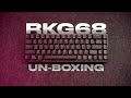 RKG68 UNBOXING | Best budget 65% keyboard royal kludge RK68 review (for mac, ipad, windows)