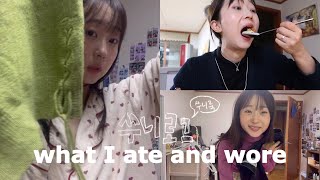 vlog 프로젝트 마감주에 입고 먹은 것들인데 그냥 먹방인듯 ㅋ• 직장인 브이로그 • 점심 도시락 싸기 • 건축설계