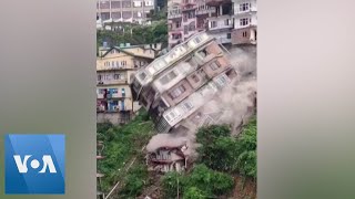 Multi-Story Building Collapses in Shimla, India