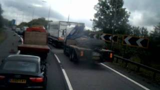 Jack Richards on his side M25 05 08 2011