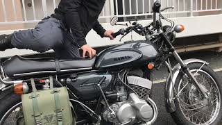 【KAWASAKI H1 500SS MACH3 】　エンジン始動動画