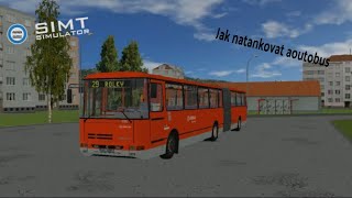 Jak natankovat autobus v Simt simulátoru