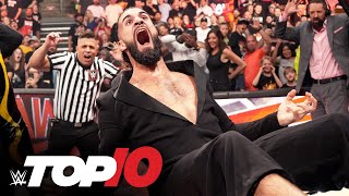 Top 10 Monday Night Raw moments: WWE Top 10, Sept. 18, 2023