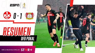¡OTRO TÍTULO DE XABI: LEVERKUSEN ES CAMPÉON DE LA COPA ALEMANA! | Kaiserslautern 0-1 Bayer | RESUMEN