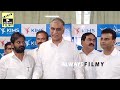 ex minister harish rao speech after meeting sritej at hospital allu arjun always filmy