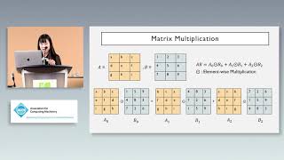 Secure Outsourced Matrix Computation and Application to Neural Networks