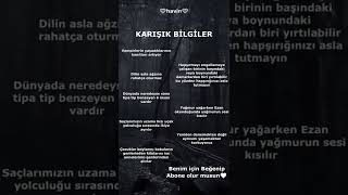 Karışık Bilgiler 🖤