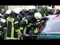 hauptübung feuerwehr heidelberg 2013 gefahrgutunfall verpuffung und verkehrsunfall