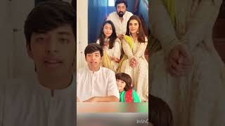 Beautiful Pakistani actress with her family#ayezakhan#nidayasir #shorts