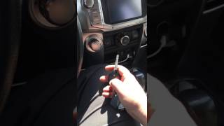 How to Roll Down Window With Keyfob Toyota 4Runner 5th Gen Programming