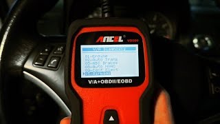 Ancel VD500 - VW Audi code reader test