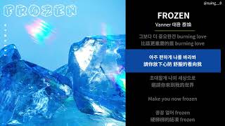 [韓中字幕] 태환 泰煥(VANNER) - FROZEN Lyrics