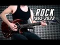 HISTORY OF ROCK - 1 Riff per Year from 1965 to 2022