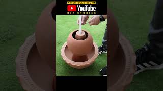 DIY Terracotta Fountain | Create Unique Water Feature #diygardenfountain #diyfountain #diyprojects