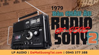 Giá 14tr CỰC PHẨM radio cassette SONY CF-950S || LP AUDIO