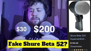 Fake Shure Beta 52 Comparison - Just as good? Audix D6 Behringer KM1200