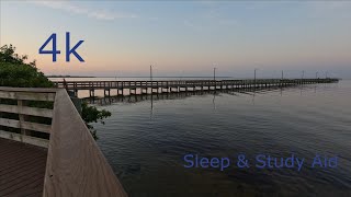 4K ASMR Beautiful Sunrise Overlooking the Water