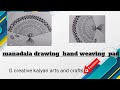 manadala drawing#hand pad#art by kalyan