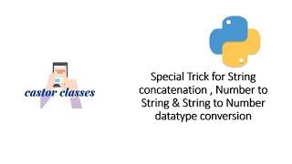 Int to String ,Float to String ,String to Int & String to Float conversion | Castor Classes