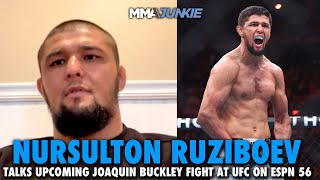 Nursulton Ruziboev Confident in Short-Notice Welterweight Drop for Joaquin Buckley | UFC St. Louis