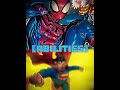 Spider-man vs Superman #marvel #whoisstrogest #edit #dc #marvelvsdc #1v1 #wisedit #youtubeshorts