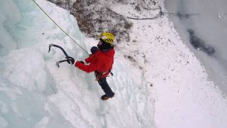 2017두리등산학교빙벽반 ICE CLIMBING PANDAE ICE PARK