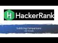 SubString Comparisons  hackerrank solution in Java #hackerrank #lovetolearn #Substring