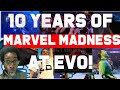 10 YEARS OF MARVEL VS CAPCOM AT EVO WORLD CHAMPIONSHIP