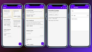 Complete Note App Using Flutter & Firebase - Flutter Tutorial