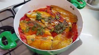 חריימה דגים מרוקאים - Moroccan Baked Fish Recipe