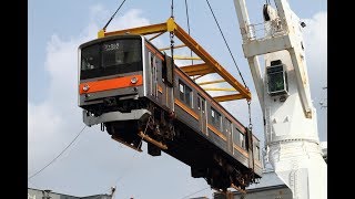 遂にジャカルタ入港！武蔵野線205系引き揚げ作業 Seri 205 Musashino Line di TPK