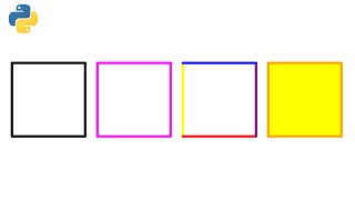 Python Turtle - Square Tutorial