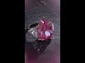 this natural pink diamond sold at christie s for $28.8m diamonds pinkdiamonds diamondring