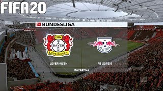 Bayer Leverkusen vs RB Leipzig | BayArena | 2019-20 Bundesliga | FIFA 20