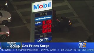 Pain At The Pump: $6 Gas Spotted Near Beverly Center