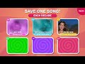 save one song 🎤 popular songs from 70s to 20s 6 songs music challenge