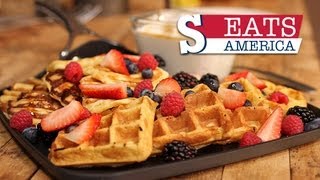 Belgium Waffles Recipe - SORTED EATS