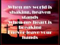 Your Hands- JJ Heller (Lyrics)