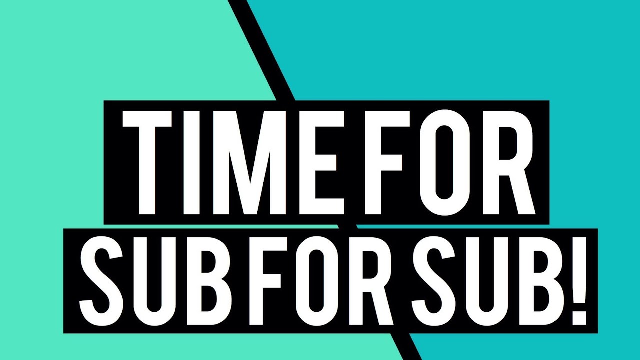 Subfor Sub And I Will Subscribe Back Youtube