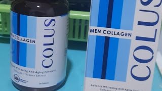 Jual Colus Men Collagen Suplemen Halal Memutihkan Kulit Khusus Pria Original.