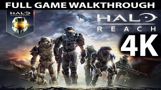 Halo Reach Full Game Walkthrough - No Commentary (PC 4K 60FPS) HALO Master Chief Collection