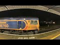 nuneaton freights and the verney venturer railtour. 15 02 2025 *33029 33207. shot on insta 360x4