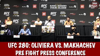 Full UFC 280: Oliveira vs. Makhachev Pre Fight Press Conference