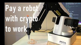 Pay a robot with crypto (IOTA) to work