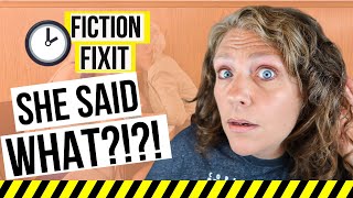 SUBTEXT IN DIALOGUE | 3-Minute Fiction Fixit