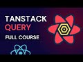 React Query Crash Course - Learn Queries, Mutations, Caching, Optimistic Updates...