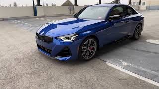 Tour the 2023 M240i in Portimao Blue | 4K