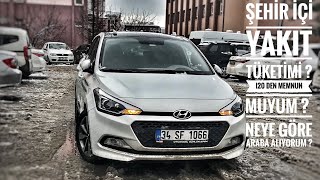 Hyundai i20 Şehir İçinde Yakıt Tüketimi | i20 den Memnun Muyum | Neden i20 | Otomobil Günlüklerim