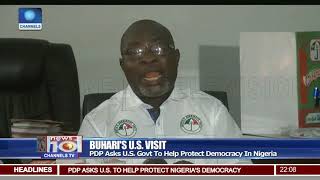 PDP Asks U.S Govt. To Help Protect Democracy In Nigeria