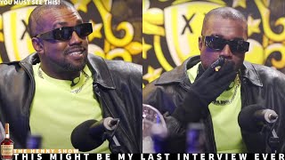 Kanye West in FEAR FOR HIS LIFE after Drink Champs Interview (YOU MUST SEE THIS)